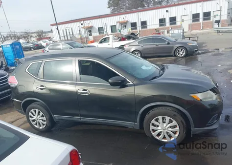 2015 Nissan Rogue S from USA, damaged, VIN KNMAT2MT2FP507655